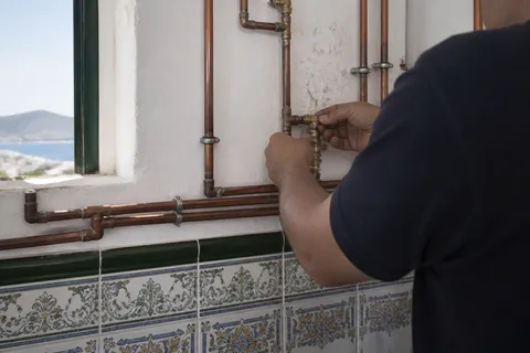Instalación de fontanería en una vivienda de Cartagena, hito de 2026